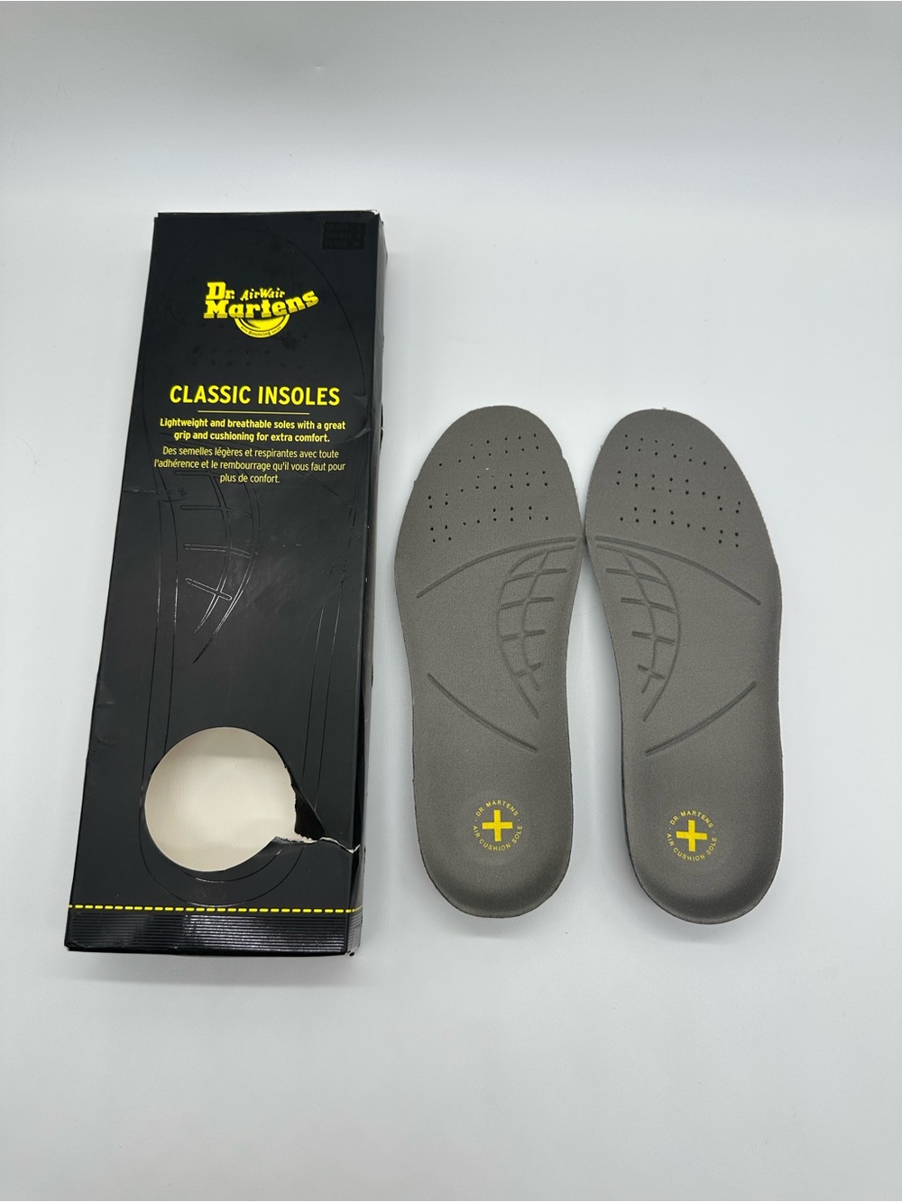 Dr. Martens AirWair Classic Insoles Grey US Size 4 / UK 3 Open Box NWOT